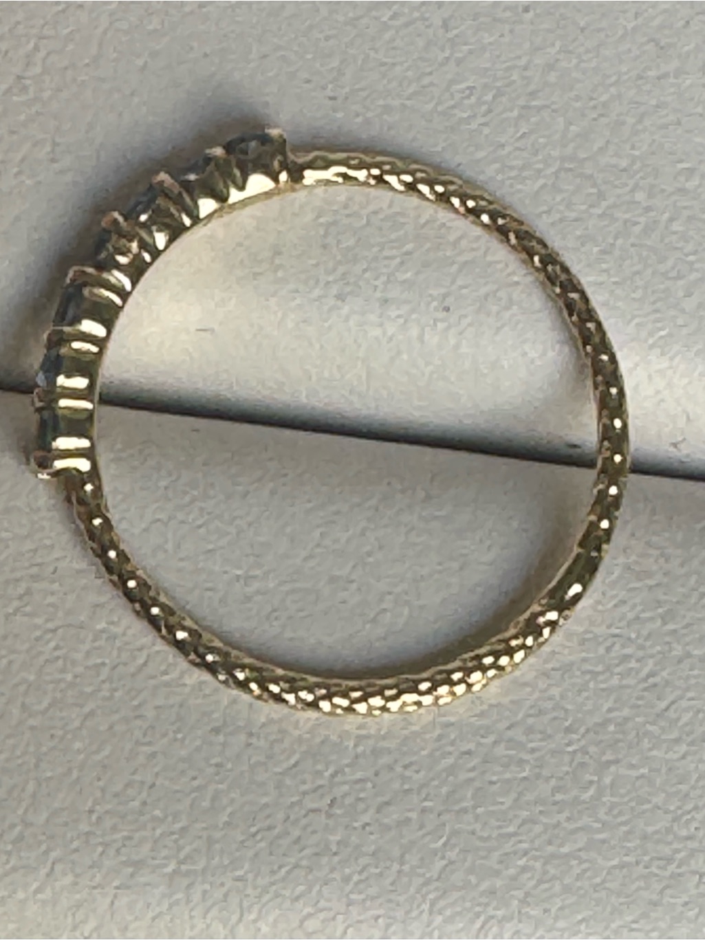 Jacquie Aiche 14k Yellow Gold Aquamarine Vintage Waif Ring — image 3 of 5